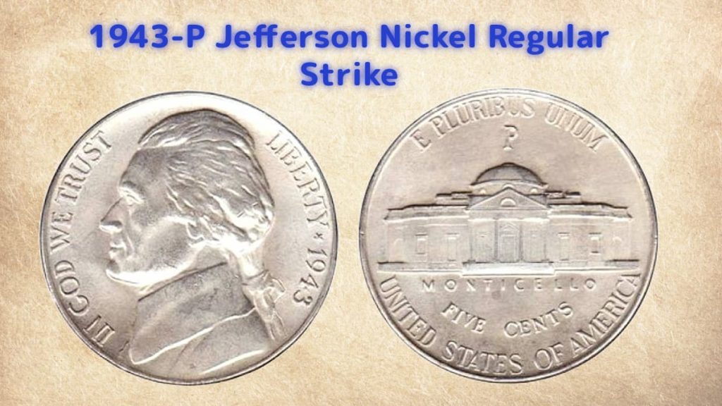 1943-P Jefferson Nickel Regular Strike