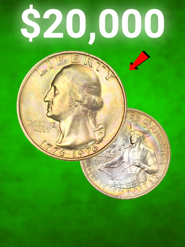 5 Rare Bicentennial Quarter Worth upto $20K